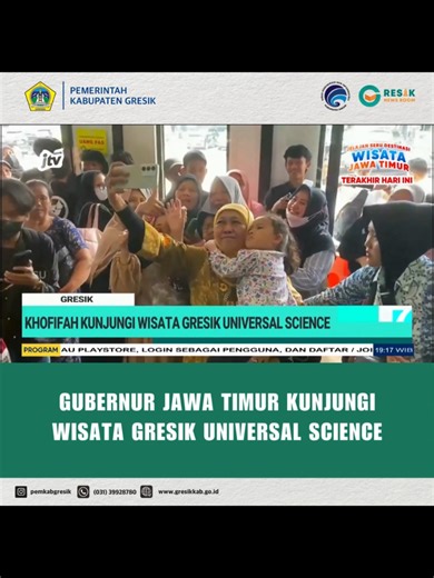Wisata Edukasi Digital Gresik Universal Science: Dukungan Gubernur