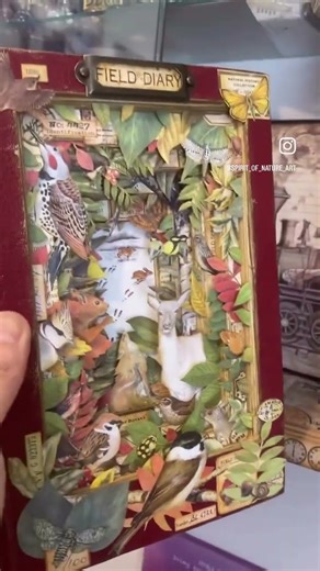 Altered Book off to it's new home...