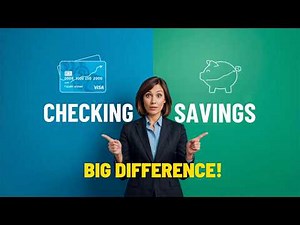 Checking vs Savings Accounts Explained | Key Differences, Fees, Interest & Banking Basics