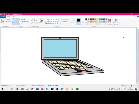 Clase 1: Dibujando una laptop en Paint. (1° Primario)