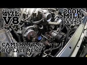 4runner V8 crankshaft & camshaft seal install - 200K Mile Service - Part 3