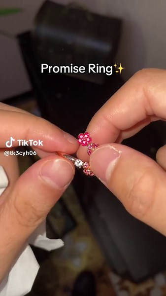 Promise Ring Ideas: More Than a Ring — Peach Blossom Promise Ring