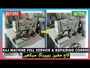 Juki KAJ machine Repairing Full Course ( step -by-step ) by Jukiworkers