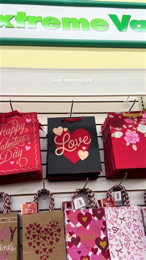 I haven’t been able to share my work until it hits stores, but this is a little preview of the design work I get to do every day! I’ve been in product design for several years now and get to design so much fun seasonal items like gift bags, wrapping paper and cards. This is my first time having something I worked on in dollar tree! 😋🫶🏼❣️#dollartree #dollartreefinds #dollartreevalentinesday #productdesign #graphicdesign