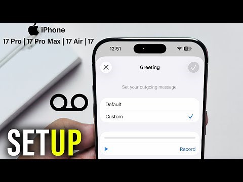 (Fix Missing) How to setup voicemail on iPhone 17 / Air / Pro / Pro Max