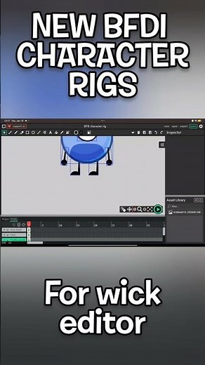 BFB character rigs for wick editor the rigs is in the comments section #bfdi #BFB #wickeditor