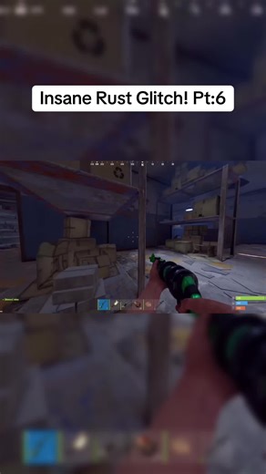 Crazy Glitch! Credit: Memeio on Youtube #rust #rustconsole #rustgame #clips #rustgameplay #rusttok #rustclips
