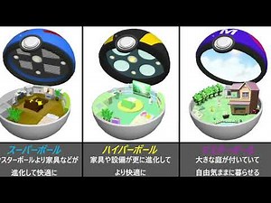 ポケモンのモンスターボールの中身をまとめてみた【パロディ 比較】紹介