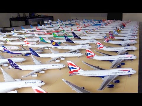 A Tour Of My Giant 400 Model Aircraft Collection - Summer 2025