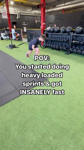Use heavy loaded sprints to get FAST | Challenger Strength