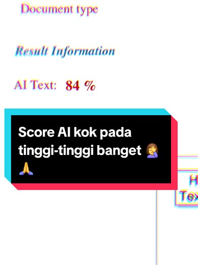 Score AI 84% mari kita 0%-kan 😂☝️ #drillbit #Plagiasi #Similarity #elearning #karyailmiah #student #universitasterbuka #mahasiswaut #ScoreAI #Elearning #tiktoklive #artikelilmiah #karyailmiah #drillbit