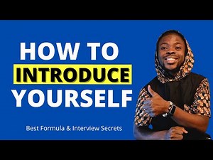 How To Introduce Yourself In An Interview (The Best Answer + Formula) | Fellowship & Job Prep Guide