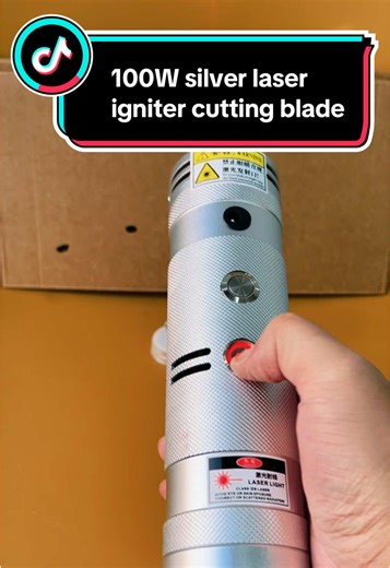 100-watt silver laser igniter cutting blade#tiktok #laserigniter #laser #tools #light