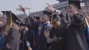 What a weekend 🎓 Here's to you, Class of 2023! #GoIrish | Notre Dame Fighting Irish Athletics