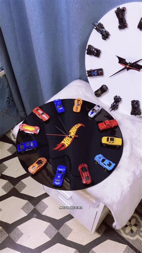 HOT WHEELS AND BATMOBILE CLOCK 1:64 scale Perfect for bedrooms, gaming setups, or man caves. The perfect gift for car enthusiasts. ✅Easy to Install | ✅High durability | ✅ Premium finish | ✅ Wall-mount ready | ✅Material & Size: (Acrylic Metal Car) #hotwheels #batmobileclock #hotwheelsclock #164scale #carenthusiast