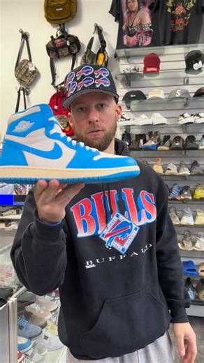 My Cuzin Vintage on Instagram: "Jordan Reimagined UNC 1s. Size 10. $80. Available in Store and on Website 😎"