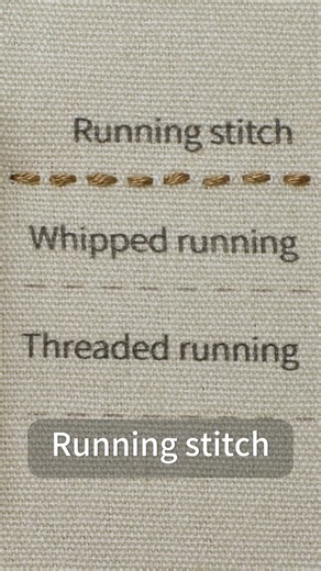Learn the Running Stitch Step by Step #runningstitch#stitch Learn how to stitch the Running Stitch — a simple, versatile stitch perfect for outlines, borders, and adding light, delicate texture to your embroidery projects! 🌸 📺 51 beginner stitch tutorials in my playlist: 👉 ETSPIL — Basic Stitch Class ✨ On my YouTube channel: ETSPIL #etspil #stitchtutorial #embroidery #handembroidery