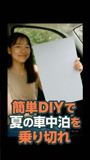 夏の車中泊がたった10分で快適！知らないと損するDIY#新型アトレー