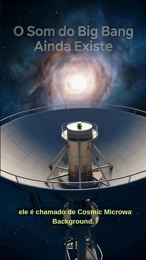 The Sound of the Big Bang Still Exists #universe #astronomy