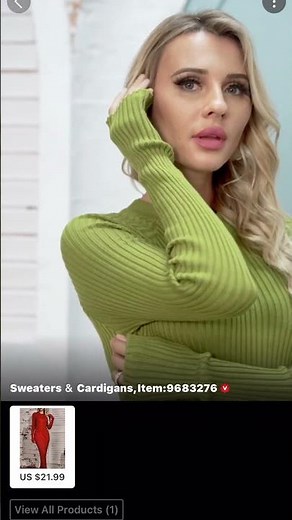 Ribbed Knitted Maxi Sweater Dress-9683276-ZLS #lightinthebox#sweaters #sweaterstyle #sweaterdesign