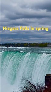 Niagara Falls in spring #niagarafalls #spring #springblooms