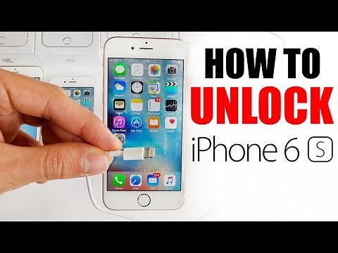 How to Unlock IPhone 6S - AT&T, Telus, Rogers, or ANY gsm carrier / ANY iOS