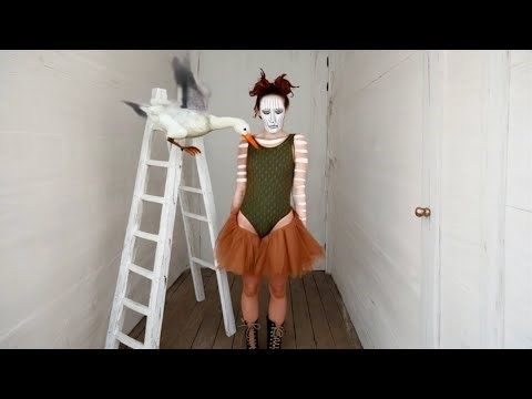 "The Tutu Dancer And The Tin Toy Goose" kim wintje, (Ai art)