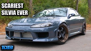 Big turbo S15 Silvia is extremely dangerous on street