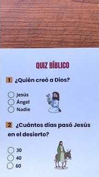 BIBLE QUIZ! #quiz #biblia #jesus #godisgood #trivia #bible