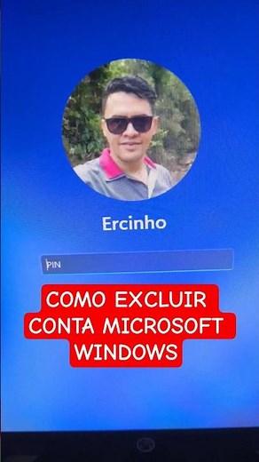 Como remover conta Microsoft Ou Criar conta Local Windows #windows #windows11 #windows10
