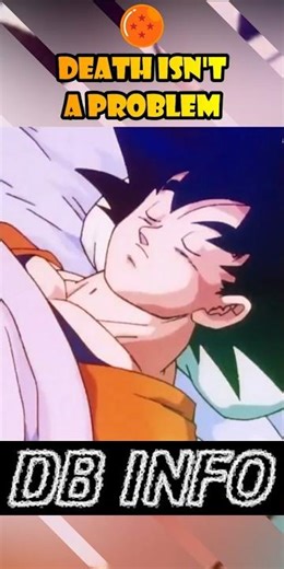 [DBZ] Death is no problem for the Z Fighters. #anime #dragonball #dragonballz #dbz #death #goku