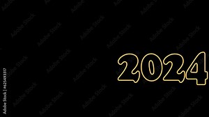 Class 2024. Template for graduation design, party