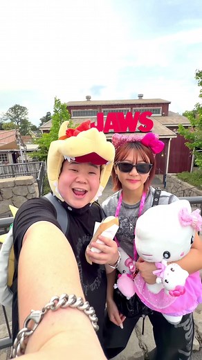 USJデート vlog｜夜のひと笑い ダブルカップル後半（ユニバーサルスタジオジャパン）