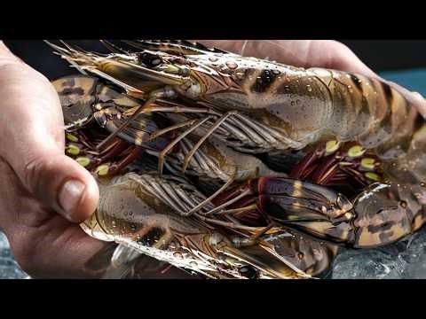 King Prawn (Black Tiger Shrimp) Garlic Butter Pasta Recipe 🍝🦐 | Easy & Delicious
