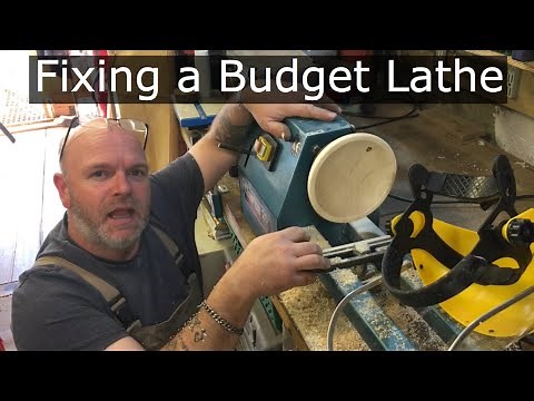 Clarke Woodworker Wood Lathe Fix Up