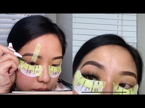 Veyelash Lash Extension at Home (under $40) / Step by Step with Tips & Tape Method ♡