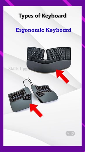 Ergonomic Keyboard #shorts #tamil #tech #tutorial #keyboard #guide #skillsupgrade #shortsfeed #pc