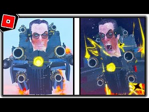 How to get COMMANDER BADGE + G-MAN 4.0 MORPH in ULTIMATE BATHROOM BATTLE - Roblox