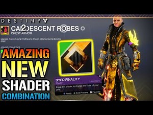 Destiny 2: NEW Shader Combination Is Amazing! YOU MUST GET THIS TODAY! (Revenant)
