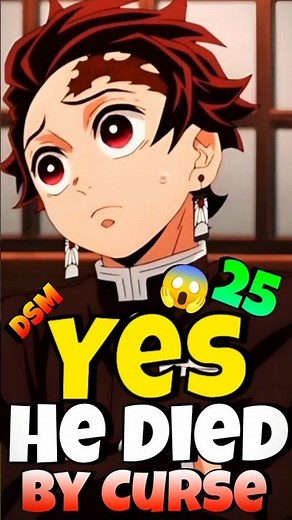 Did Tanjiro DIE at 25?💀The Secret Behind the Demon Slayer Mark #demonslayer #kimetsunoyaiba #tanjiro