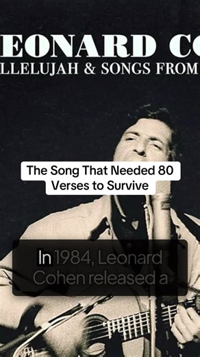 The Story Behind Leonard Cohen's Hallelujah
