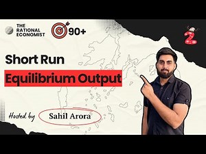 Short Run Equilibrium Output | Investment Multiplier | Class 12 Macroeconomics | Part 2