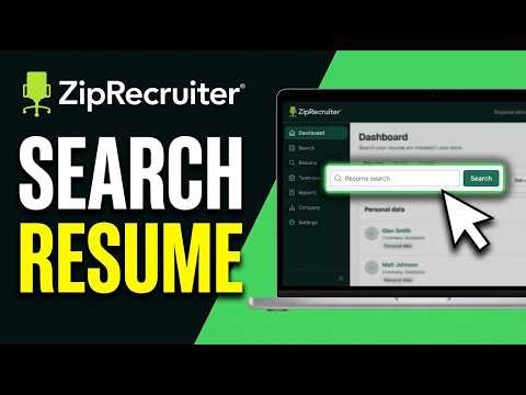 How to Search Resume on ZipRecruiter 2026 (Complete Guide)