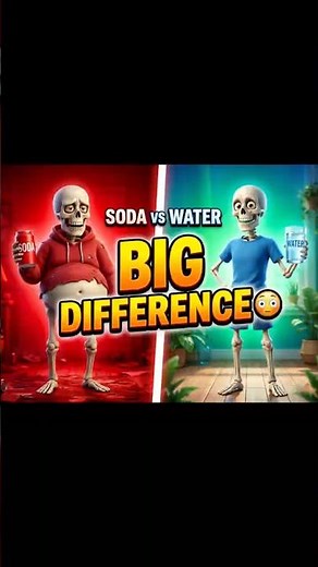 Soda vs Water — The Difference Is Crazy 😳