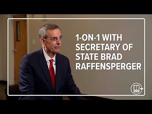1-on-1 with Georgia Secretary of State Brad Raffensperger | Full interview
