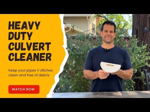 How You Can Clean Your Culverts Easily With One Tool!