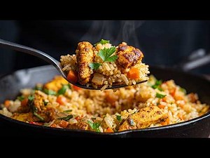 Incredibly delicious chicken with rice – a simple recipe for dinner!