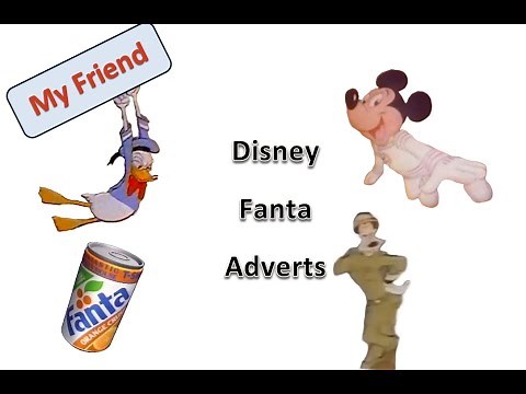 Fanta Orange Disney Advert Compilation (1980s)