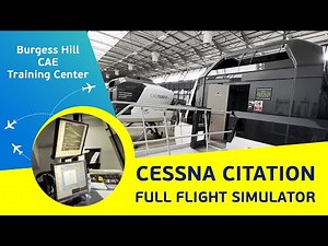 CAE Training Center (Burgess Hill, UK). Flight with a Piper Cheyenne 🇩🇪 DE - UK 🇬🇧
