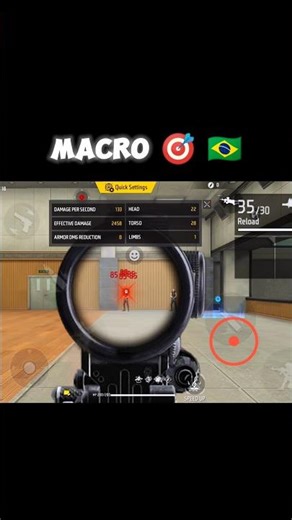 FF MACRO SETTING AFTER OB52 UPDATE 🎯🔥 #freefiresetting